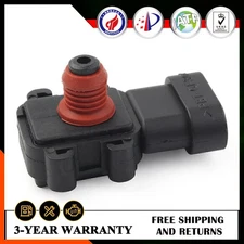 MAP Manifold Pressure Sensor 12581167 For 1996-2008 CHEVROLET EXPRESS SILVERADO