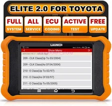 2025 LAUNCH Creader Elite for Toyota Car OBD2 Diagnostic Tool Scanner Key Coding