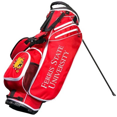 Ferris State University Team Golf Birdie Stand Bag New