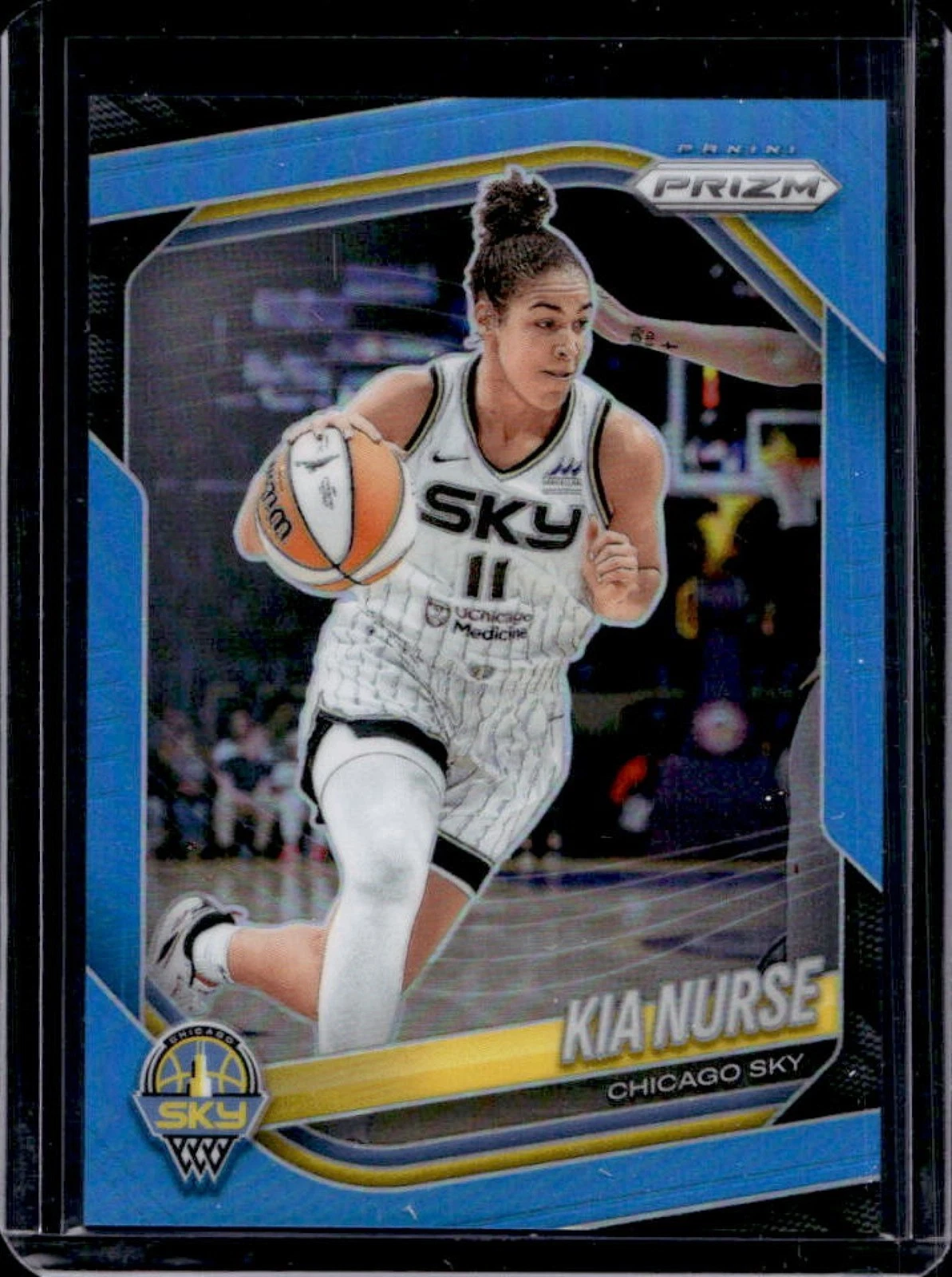 2025 WNBA Prizm Kia Nurse Carolina Blue /125