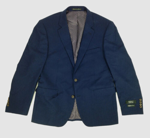 Brioni For Neiman Marcus Mens Wool Suit Jacket 46L Navy Blue Brioni For Neiman Marcus Mens Wool Suit Jacket 46L Navy Blue