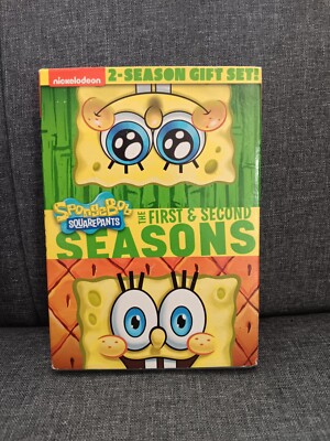 Spongebob Squarepants TV Series DVD Complete First & Second Seasons Sealed New