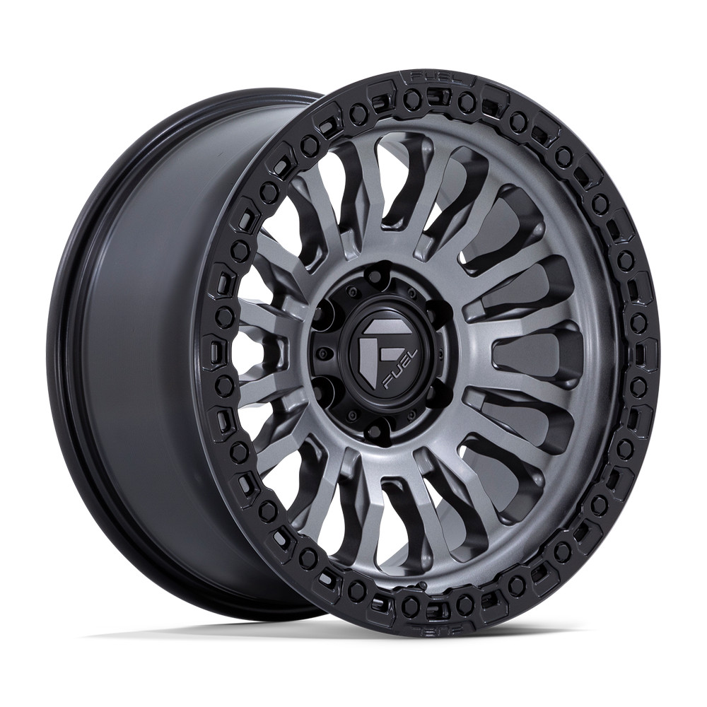 Image of 20 Inch Gray Wheels Rims Ford F150 Truck Fuel Offroad Rincon FC857 20x10 -18mm