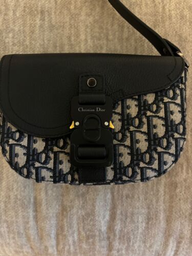 dior crossbody bag, black, tan, strap included - Picture 4 of 6
