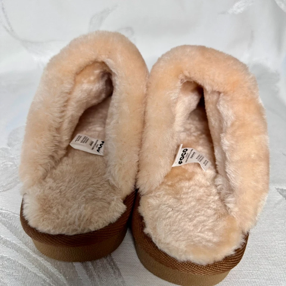 Zapatillas Foco NFL Kansas City Cobre Brillo Forradas Talla Pequeña 5-6 Foto 4 de 4