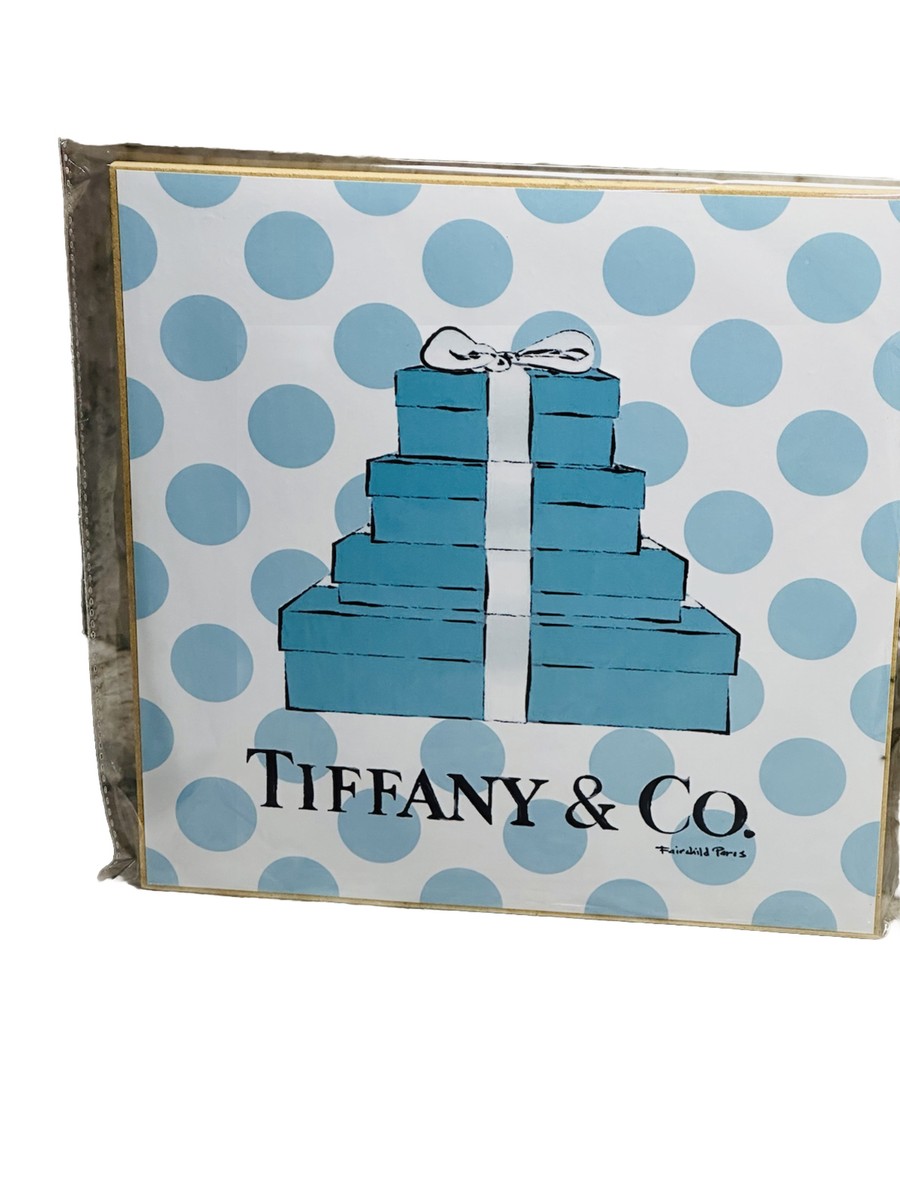 Tiffany & Company Fairchild Paris Gift Boxes Hanging Painting