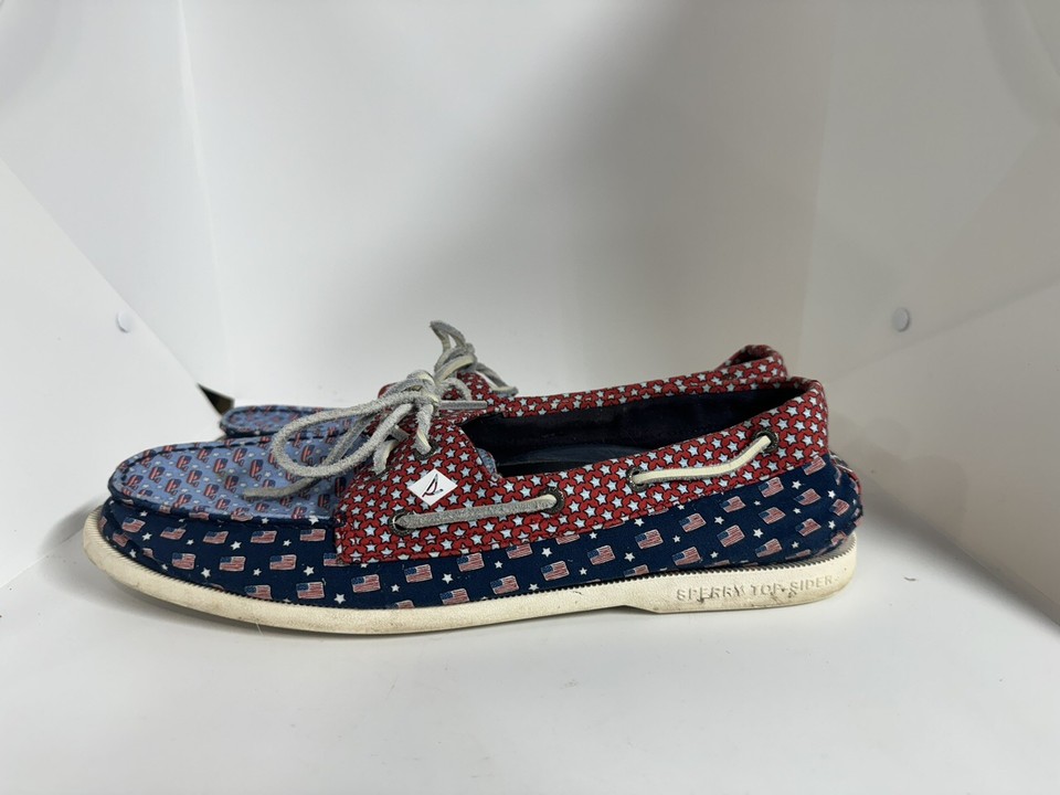Vineyard Vines & Sperry “Americana” 2 Eye Boat Men’s Loafers Shoes