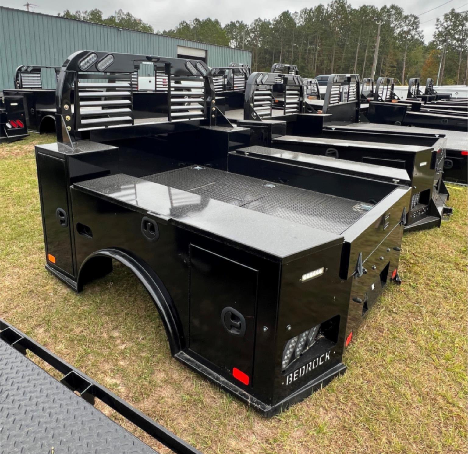 New Bedrock Truck Bed W/ Headache Rack '17'23 Ford Short Bed Single