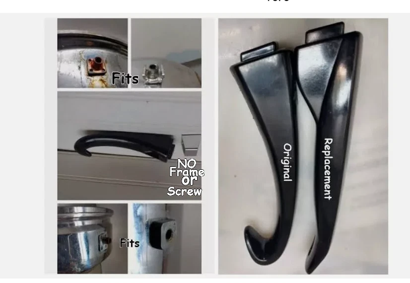 Seal-O-Matic Long Handle for Sauce Pan Skillet or Pot NO Screw NO Flame Guard***
