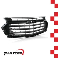 Fit For 2018 -2021 Chevrolet Traverse Front Bumper Upper Grille Black 84297944