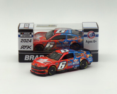2024 BRAD KESELOWSKI #6 King's Hawaiian Soft Pretzel Bites 1:64 Foil Numbers