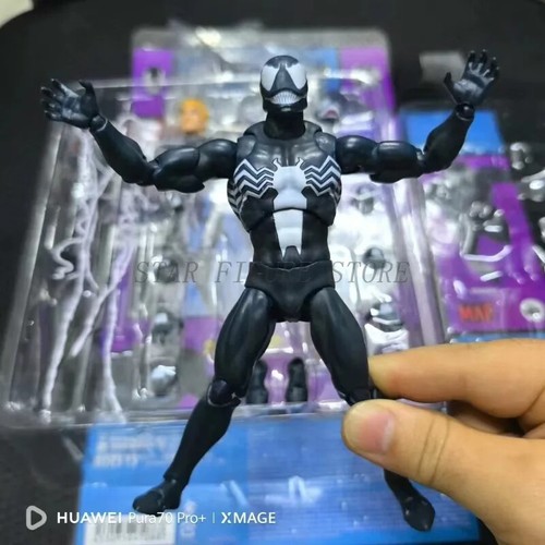 MAF Venom Actionfigur Mafex No.088 Spider-Man Modellspielzeug für Marvel Fans & Kinder - Bild 14 von 17