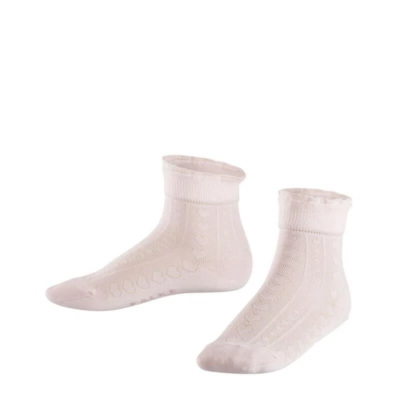 Falke Romantic Net Cotton Frilled Cuff Girls Socks