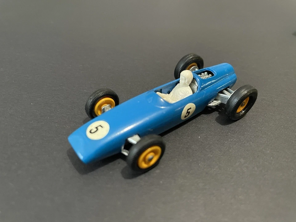 Vintage 1960s Matchbox Lesney #52 BRM Racing Car W/ BOX REALLY NICE! - Image 4 of 4