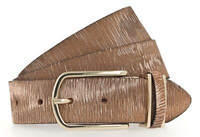 b.belt Cuno Ledergürtel W105 Gürtel Cuno / Gold