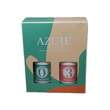 Azure Beauty, 3 Step,0&3 Dip Powder, Base Coat & Top Coat Activator, Brand New, 