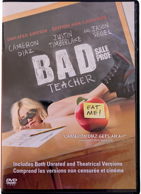 Bad Teacher (DVD, 2011, Canadian, Unrated Edition)