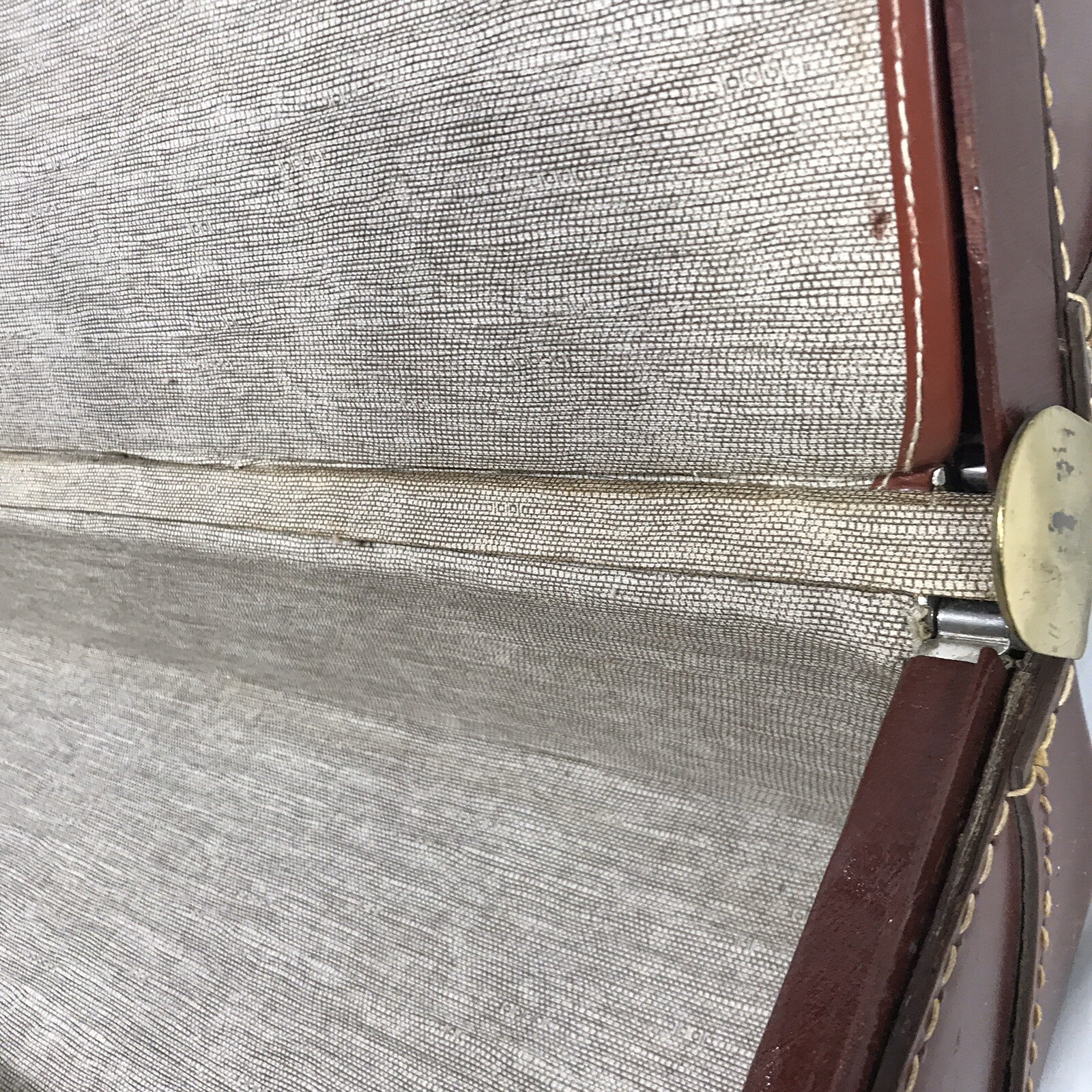 Schel-Craft Luggage Briefcase NY Vintage 