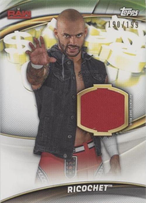 2019 Topps WWE Money in the Bank - Ricochet #SR-RI - 1 of 1