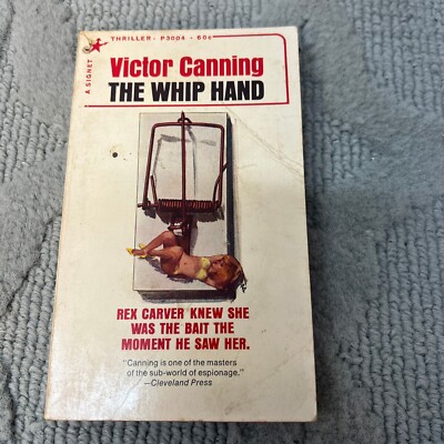 The Whip Hand Mystery Paperback Book by Victor Canning from Signet Books 1966