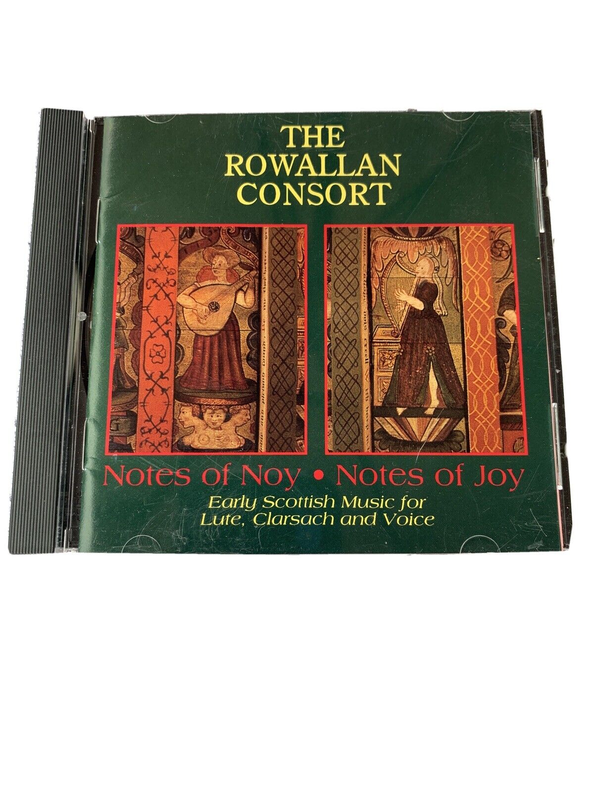 The Rowallan Consort Notes Of Noy Notes Of Joy Scottish Music Clarsach  Lute CD