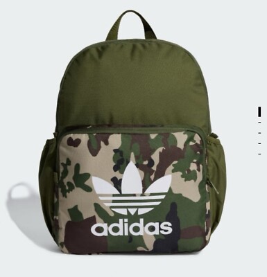 adidas backpack graphic 1 Adidas Camo Graphics Backpack Green New In Plastic