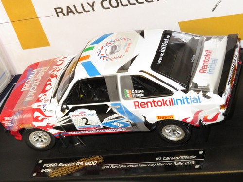 1/18 Ford Escort RS1800 Rentokil - Historic Rally Killarney 2019 #2 C.Breen - Picture 9 of 9