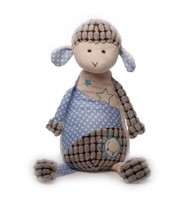 Schaf Blau Sitzend Kuscheltier PlüSchtier Stofftier Klein Weich Ca. 24 Cm