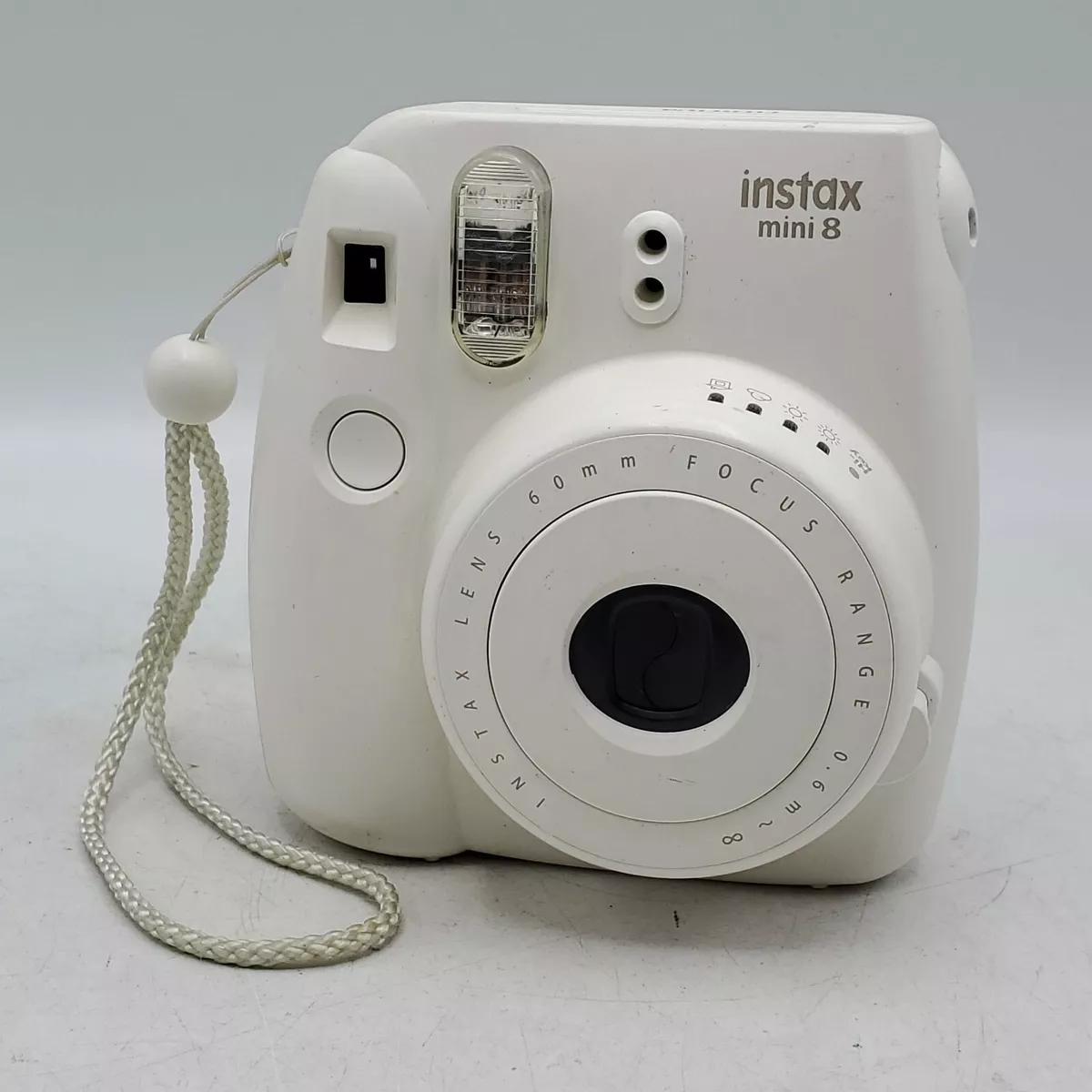 Fujifilm Instax Mini 8 Compact Instant Film Camera - White - Untested