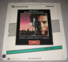 Sudden Impact. Clint Eastwood. 1983 . CED. VideoDisc. RARE