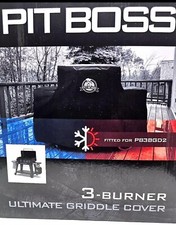 Pit Boss Ultimate 3-Burner Griddle Cover Made Weather Resistant Polyester 32122