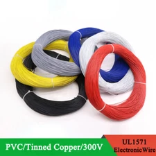 26 28 30 32AWG PVC Electronic Tinned Copper Stranded Wire Flexible Soft Cable