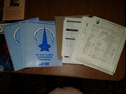 FASA: Star Trek Box Set - STAR TREK BASIC RPG ; complete, some forms used - Picture 3 of 4