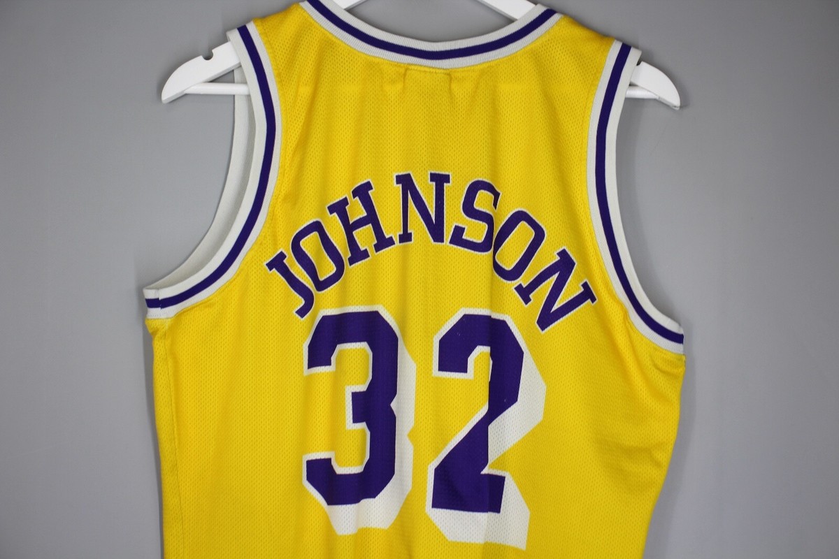 NBA Lakers Johnson 32 ユニフォーム NBA LOS ANGELES LAKERS BASKETBALL SHIRT JERSEY #32 JOHNSON