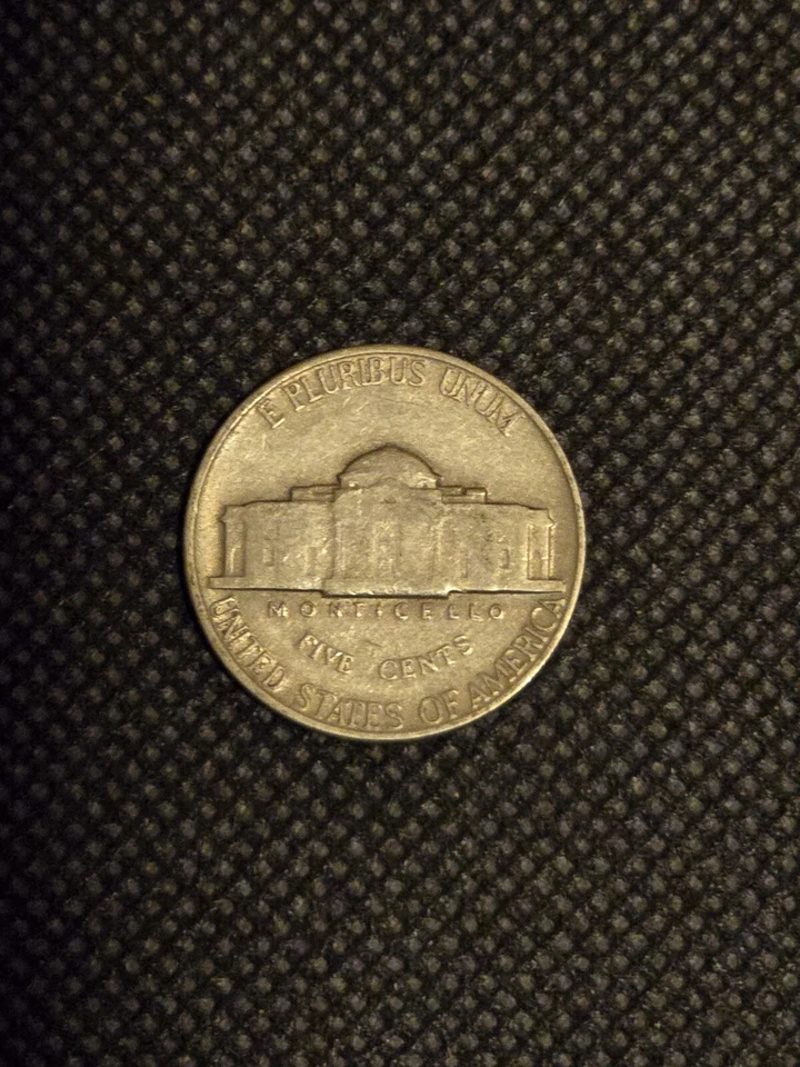 1950 JEFFERSON NICKEL  MINT MARK ERROR COIN , NICE CONDITION - Image 2 of 4