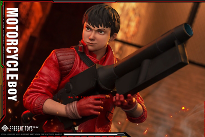 PRESENT TOYS PT-SP64 Motorcycle Boy AKIRA 1/6 Male Action Figure