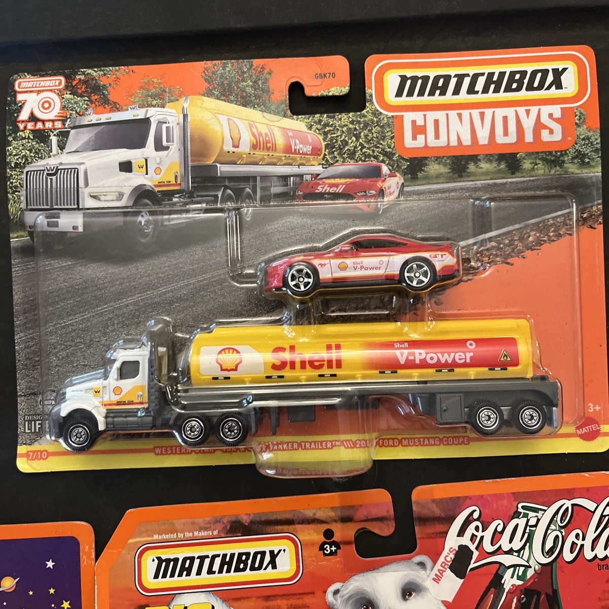 Matchbox Hitch Convoys Adam-12 Big Movers McDonald Coca Cola