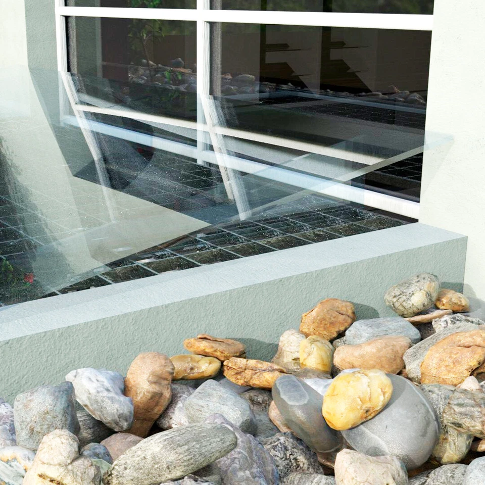 Lichtschachtabdeckung / Regenschutz aus Acryl transparent für Kellerschacht - Bild 4 von 4