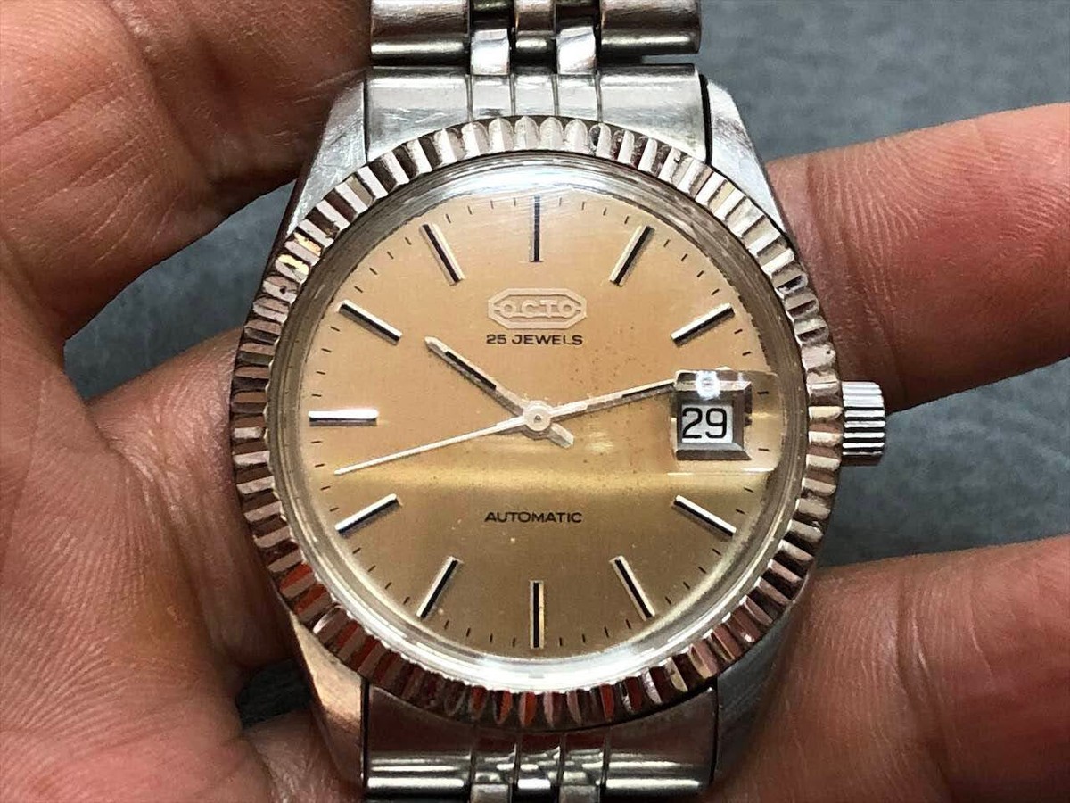 VINTAGE SWISS OCTO MISSILEMASTER 2783 AUTOMATIC MENS WATCH 36MM