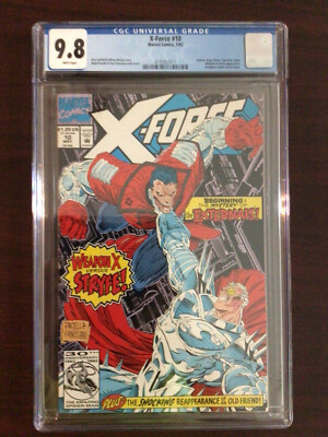 CGC 9.8 X-Force 10 X-Men White Pages