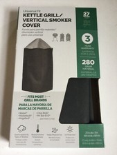 Kettle Grill Vertical Smoker Cover Weather Re...