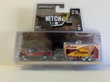 GREENLIGHT HITCH & TOW 2017 FORD F150 & CAR HAULER INDIAN MOTORCYCLE