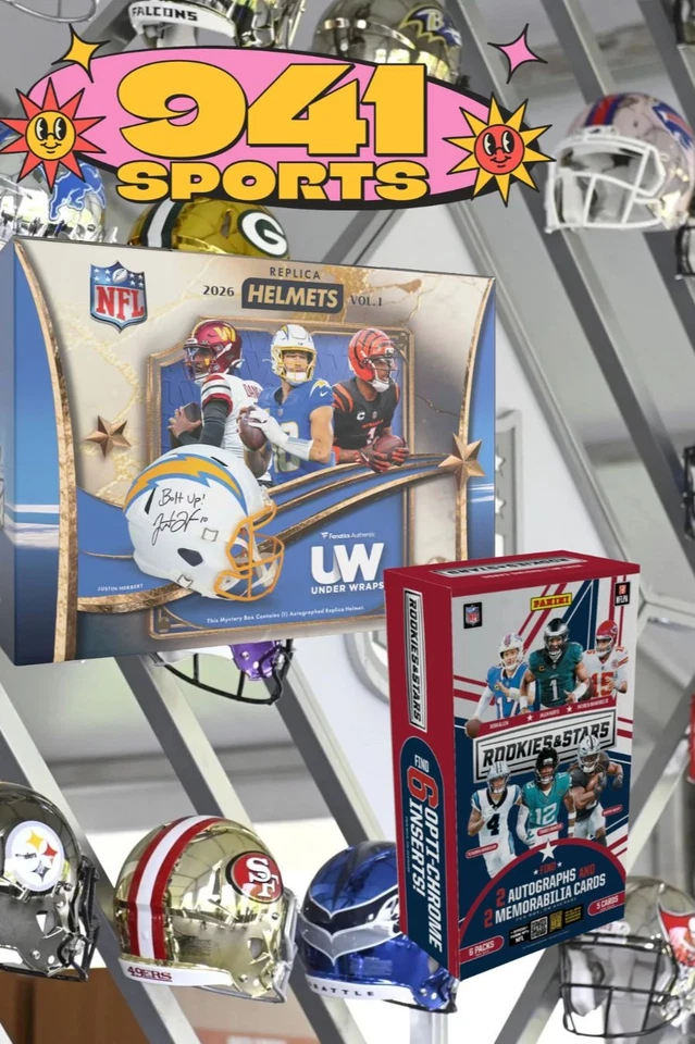 🤙 UW Signed Full Sized NFL Helmet Breaks 🏈