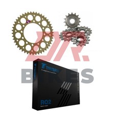 Kawasaki ZX750P1/2/3/4/5/6/7 (ZX-7R) 1996-2003 Renthal & Tsubaki RQ2 Chain & Spr