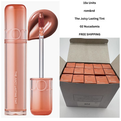 rom&nd - The Juicy Lasting Tint - 02 Nucadamia (15 Units)