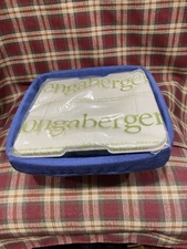 Longaberger 1999 Square Small Serving Basket Combo NEW