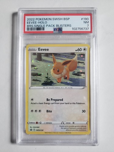 Eevee graded PSA 7 for sale on eBay