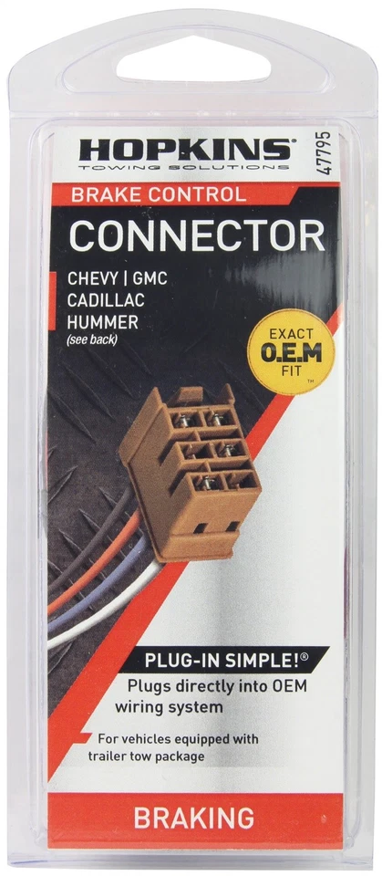 Arnés de instalación rápida control de frenos de remolque Hopkins Towing Solution 47795 Foto 3 de 4