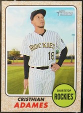 2017 Topps Heritage #172 Cristhian Adames Baseball NM