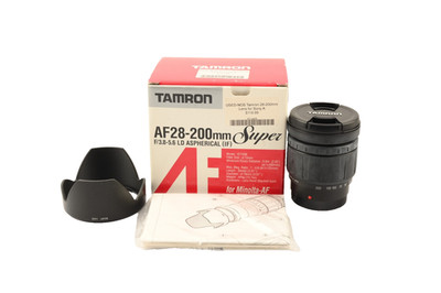 Tamron AF 28-200mm F/3.8-5.6 for Minolta #571DM, USA | eBay